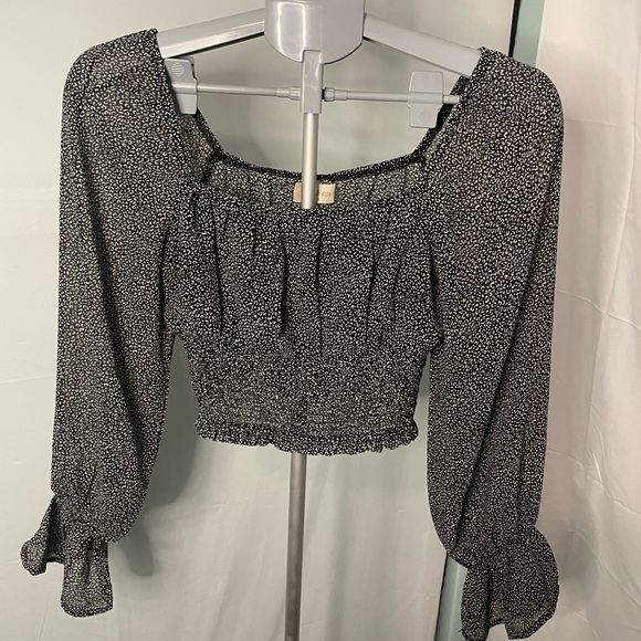 Altar'd State Tops - Altar’d State Black Floral Women's Top size small